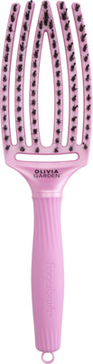 Расческа Olivia Garden Fingerbrush Boar & Nylon Celestial Pink