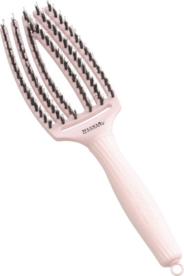 Расческа Olivia Garden Fingerbrush Care Iconic Boar & Nylon Pastel Pink M