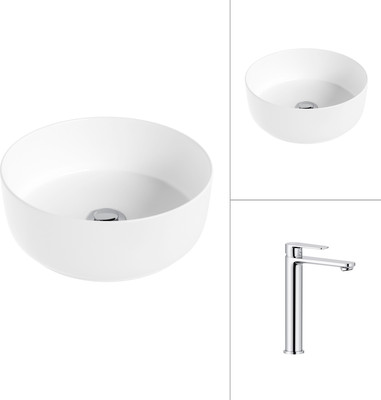 Умывальник со смесителем Lauter 21499-31 + Moon 21СK81691C