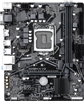 Материнская плата Gigabyte H410M H V2 2.1