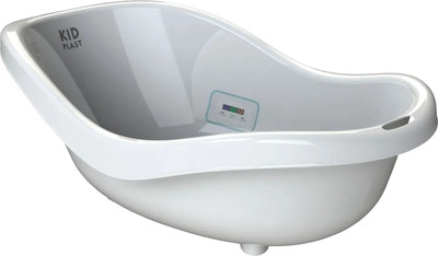 Ванночка детская KidPlast Bliss / PL214306 (белый/зеленый)