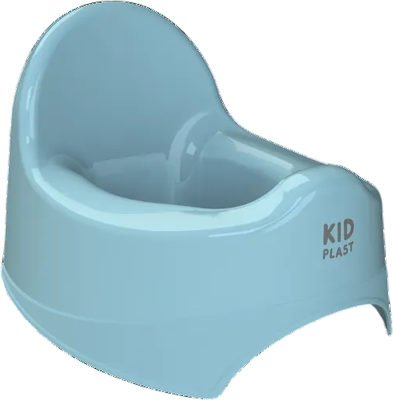 Детский горшок KidPlast Bunny / PL023104 (голубой)