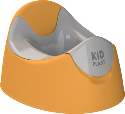 Детский горшок KidPlast Oxima / PL094904 (оранжевый/темно-серый)