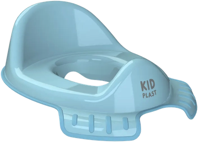Детская накладка на унитаз KidPlast Flippi / PL124400 (голубой/темно-голубой)