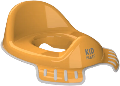 Детская накладка на унитаз KidPlast Flippi / PL124900 (оранжевый/темно-серый)