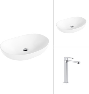 Умывальник со смесителем Lauter 21502 + Moon 21СK81691C