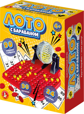 Лото Десятое королевство С барабаном / 05907