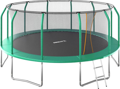 Батут UNIX Line Supreme Basic 16ft / trusub16g (зеленый)
