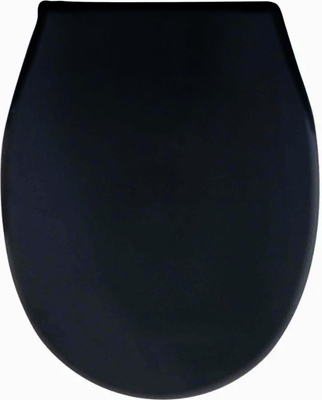 Сиденье для унитаза Еврокомфорт Океан Lux 005249 (жесткое, черный)