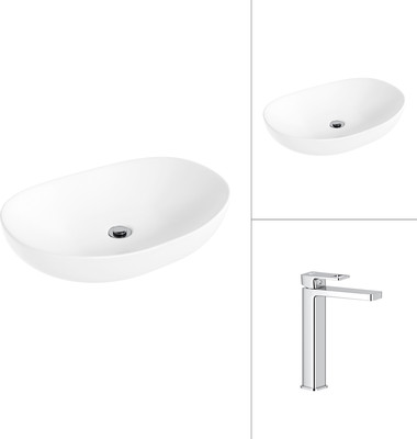 Умывальник со смесителем Lauter 21502 + Cascade 21СК0655C