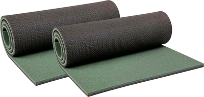 Туристический коврик Isolon Camping 16 (180x60x16, 2шт, серый/милитари)