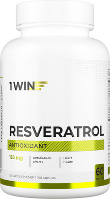 Пищевая добавка 1WIN Ресвератрол 150мг (60 капсул)