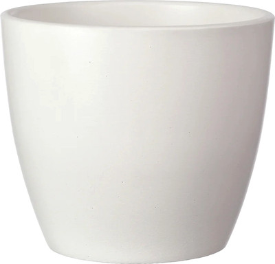 Кашпо Композит Грэй №9 / КБ-Б9к-251-03 (40л, белый бутон)