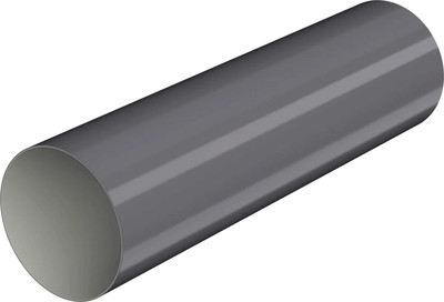 Труба водосточная Технониколь ПВХ Макси 685170 (3м, графитово-серый)