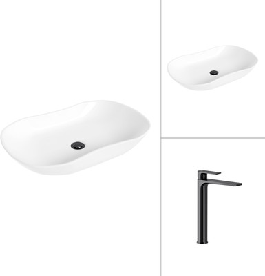 Умывальник со смесителем Lauter 21570 + Reef 21CK8678BS