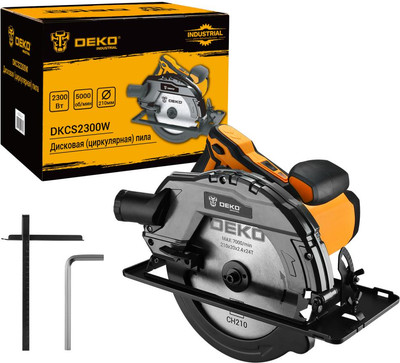 Дисковая пила Deko DKCS2300W / 084-1050