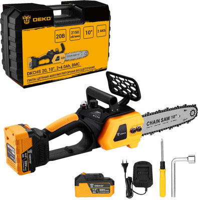 Пила цепная аккумуляторная Deko DKCHS 20 / 081-2001