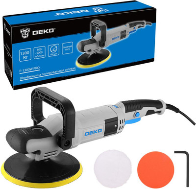 Полировальная машина Deko P-1300W PRO / 084-1099
