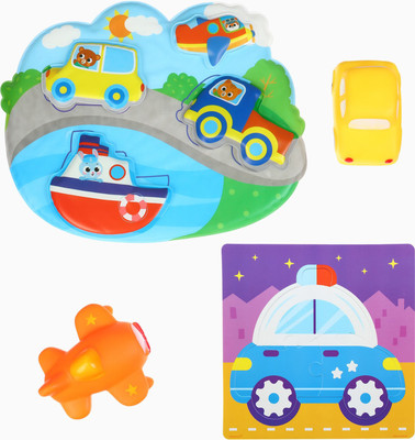 Набор игрушек для ванной Крошка Я Машинки / 10780066