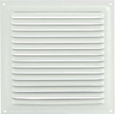 Решетка вентиляционная Нора-М 150x150 с сеткой / 2179 (белый)