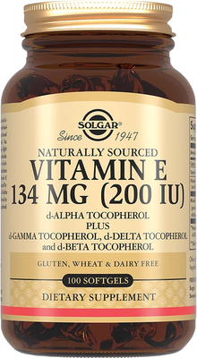 Витамин Solgar Е 134мг (100 капсул)