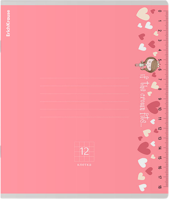 Тетрадь Erich Krause Ruler Magic / 60530 (12л, клетка)