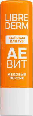 Бальзам для губ AEVIT Медовый персик (4г)