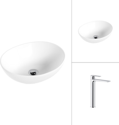 Умывальник со смесителем Lauter 21652 + Reef 21CK8678C