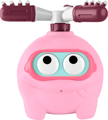 Дождеватель ROXY-KIDS Розовая лягушка / RSPL-YG19-Pink (переходник в комплекте)