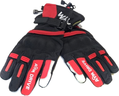 Мотоперчатки AiM MTV-10 / MTV-10A-003-L (L, красный)