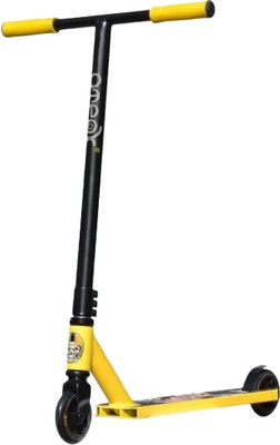Самокат трюковый Ateox New Mini Jump / JUMP-BY (черный/желтый)