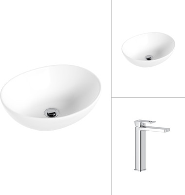 Умывальник со смесителем Lauter 21652 + Cascade 21СК0655C