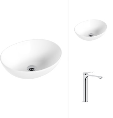 Умывальник со смесителем Lauter 21652 + Rio 21AM12672