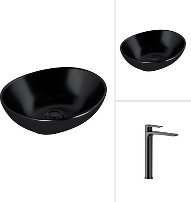 Умывальник со смесителем Lauter 21652-A + Reef 21CK8678BS