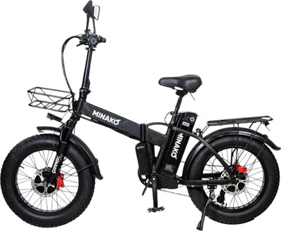 Электровелосипед Minako F10 Dual (черный)