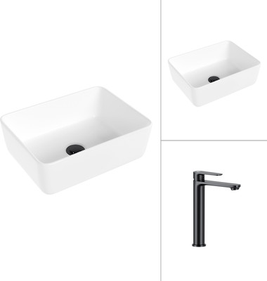 Умывальник со смесителем Lauter 21674B + Moon 21СК8691BS