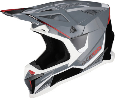 Мотошлем Acerbis T711 / 0026458.293.068 (XL, серый/черный)