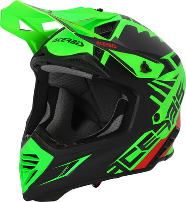 Мотошлем Acerbis X-Track 22-06 / 0025032.441.061 (XS, флуоресцентный зеленый/черный)