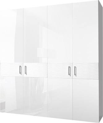 Шкаф ФорестДекоГрупп Вена 4-х створчатый (белый/белый)