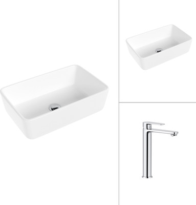 Умывальник со смесителем Lauter 21674A + Moon 21СK81691C