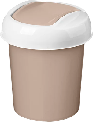 Контейнер для мусора Idi Land Palm 221301527/01 (бежевый)