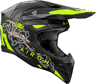 Мотошлем Airoh WRAAAP Darkness WRD31-XXS (XXS, матовый)