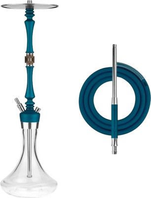 Шахта для кальяна Hoob Mars Pro Marine Blue Stainless Steel (диффузор, силикон, пружинка, мундштук)