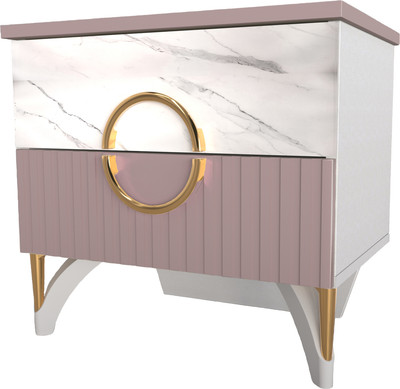 Прикроватная тумба ФорестДекоГрупп Никея (пудра)