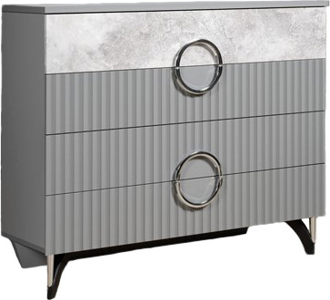 Комод ФорестДекоГрупп Никея (серый)