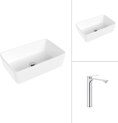 Умывальник со смесителем Lauter 21674A + Rio 21AM12672