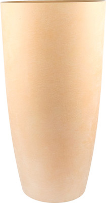 Кашпо Композит Замша ВВ №8 / КЗ-Б8вв-305-05 (50.0л, охра бут)