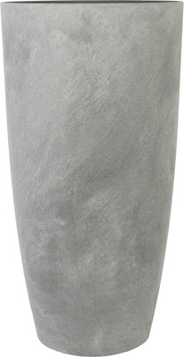 Кашпо Композит Замша ВВ №8 / КЗ-Б8вв-305-22 (50.0л, серый бут)