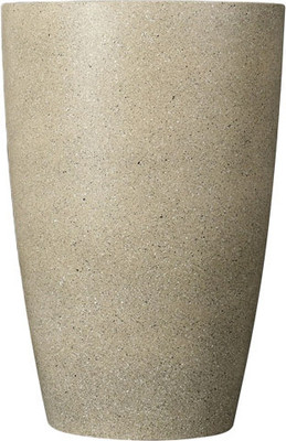 Кашпо Композит Песок ВВ №7 / КЗ-Б7вв-296-38 (29.5л, бежевый бут)