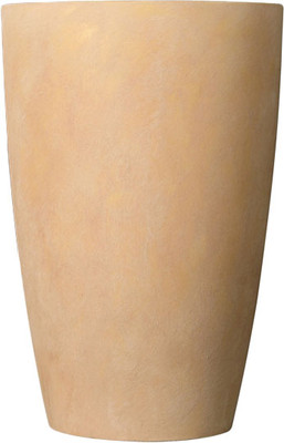 Кашпо Композит Замша ВН №8 / КЗ-Б8вн-305-05 (38.5л, охра бут)